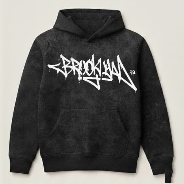 DROP 002 · Buzo Hoodie Stone Wash